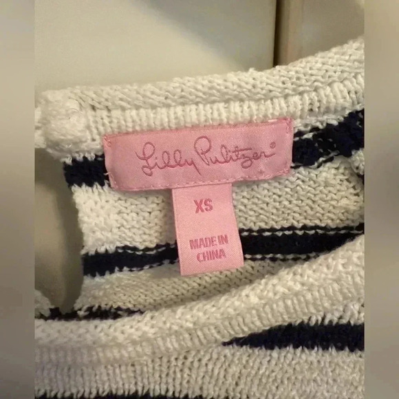 Lilly Pulitzer Sweater Size XS Nautical Beach Coastal
Cotton - Picture 2 of 10